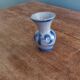 Miniature salt-glazed stoneware vase from Alsace