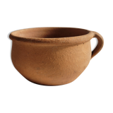 Terracotta handle pot/ pot cover