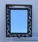 Miroir fer forgé liseron Art Déco