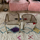 Duo of pull-out tables