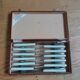 Art Deco knives in their box