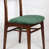 Chaises à manger vertes vintage de Rajmund Halas, années 1970, Ensemble de 2
