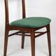 Vintage green Dining Chairs from Rajmund Halas, 1970s, Set of 2