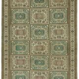 Turkish Wool Vintage Kayseri Rug 193 cm x 300 cm