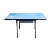 60's blue formica table