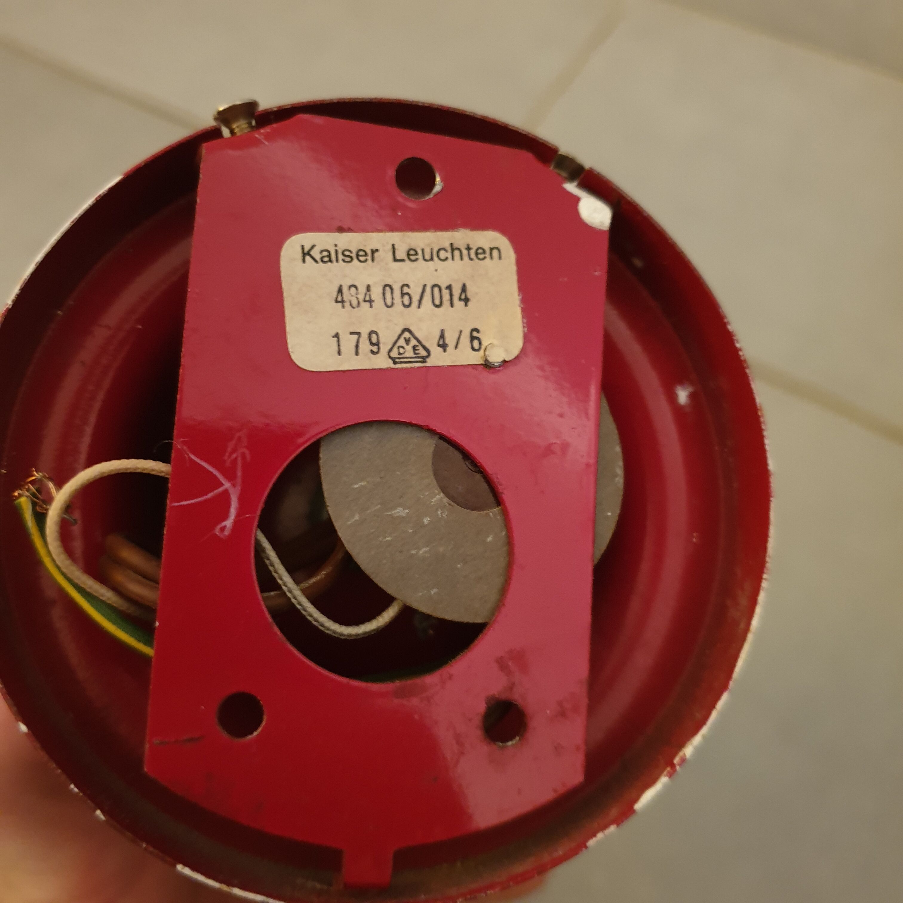 Kaiser Leuchten wall lamp