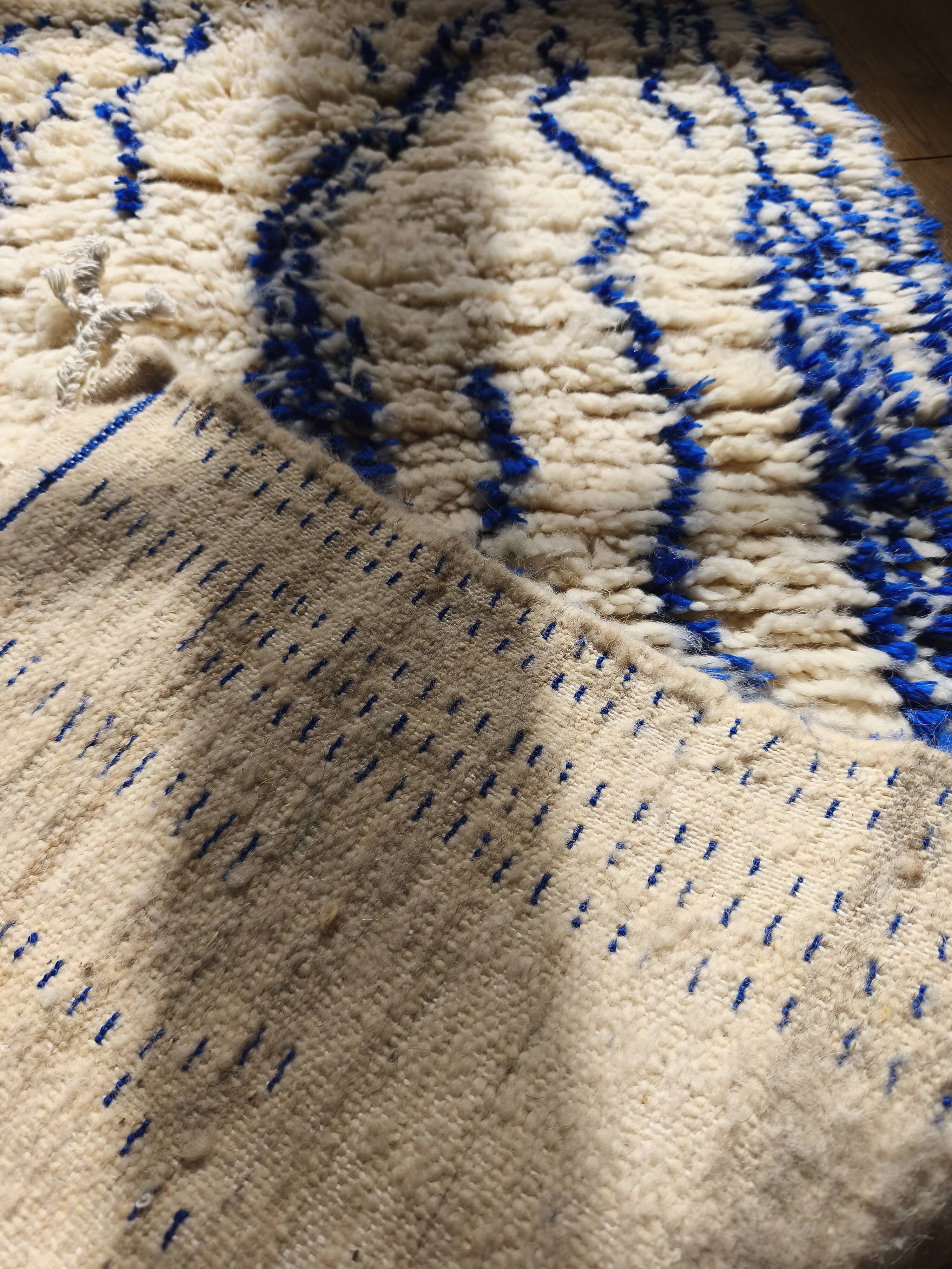 Azilal Berber rug - natural wool from the High Atlas