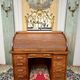 American desk in solid oak