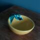 Lemon bowl in slipware