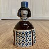 Pair of candlesticks signature "Scandinavian Design 1950".