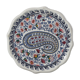 Vintage Gien earthenware plate with "Cashmere" decor