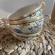Japanese eggshell tea service cups