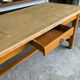 Oak farmhouse table – 1950s