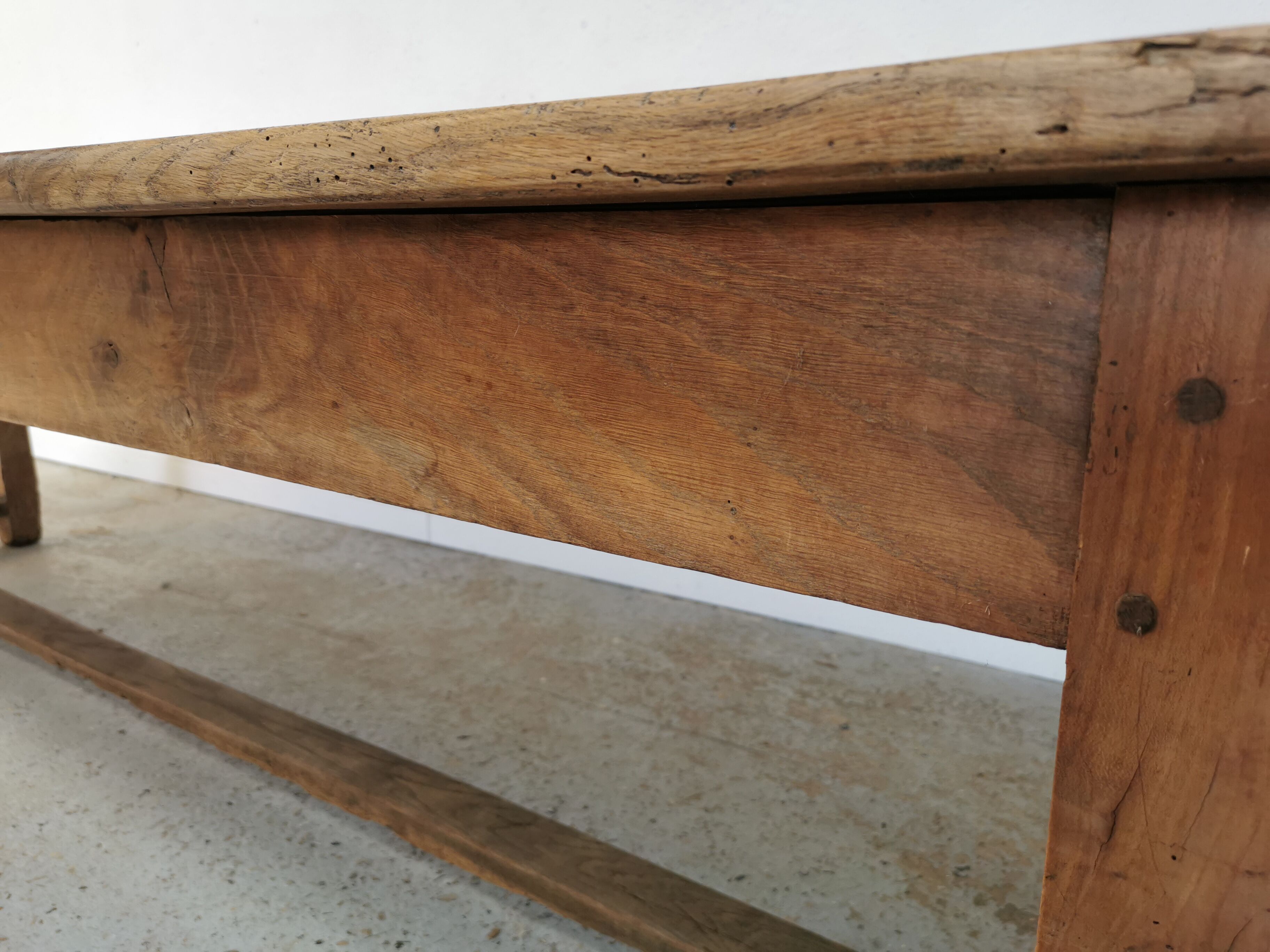 Table de ferme en chêne 260cm