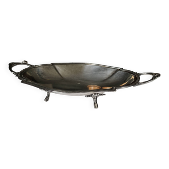 Silver metal basket