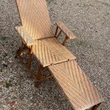 Rattan armchair
