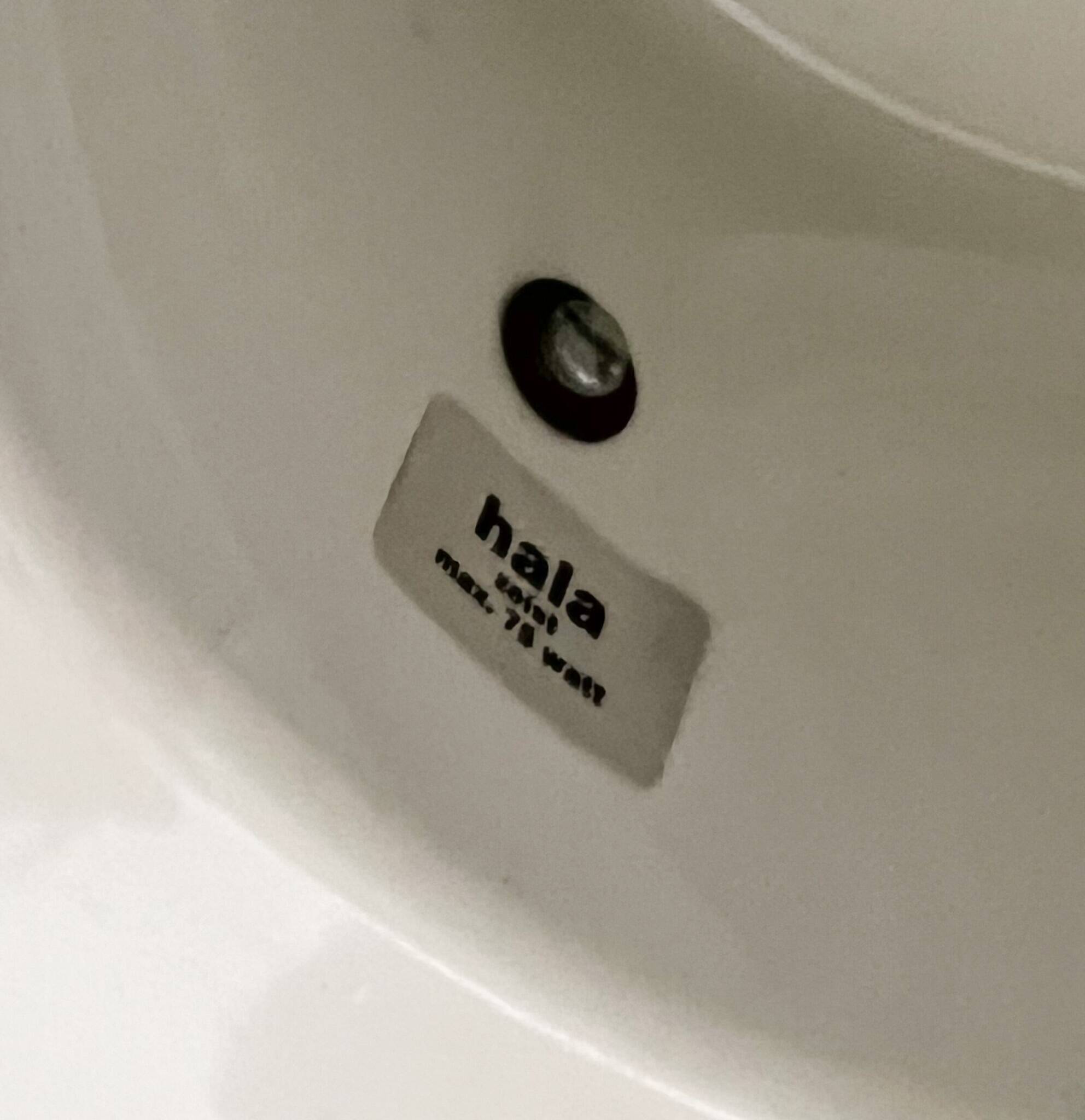 Metal XL floor lamp by Hala Zeist, 1970s