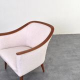 Teak Armchairs by Fredrik A. Kayser for Vatne Lenestolfabrikk, 1960s Set o2