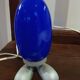 Ikea 1190 Dino Egg bedside lamp blue Tsasuo Konno