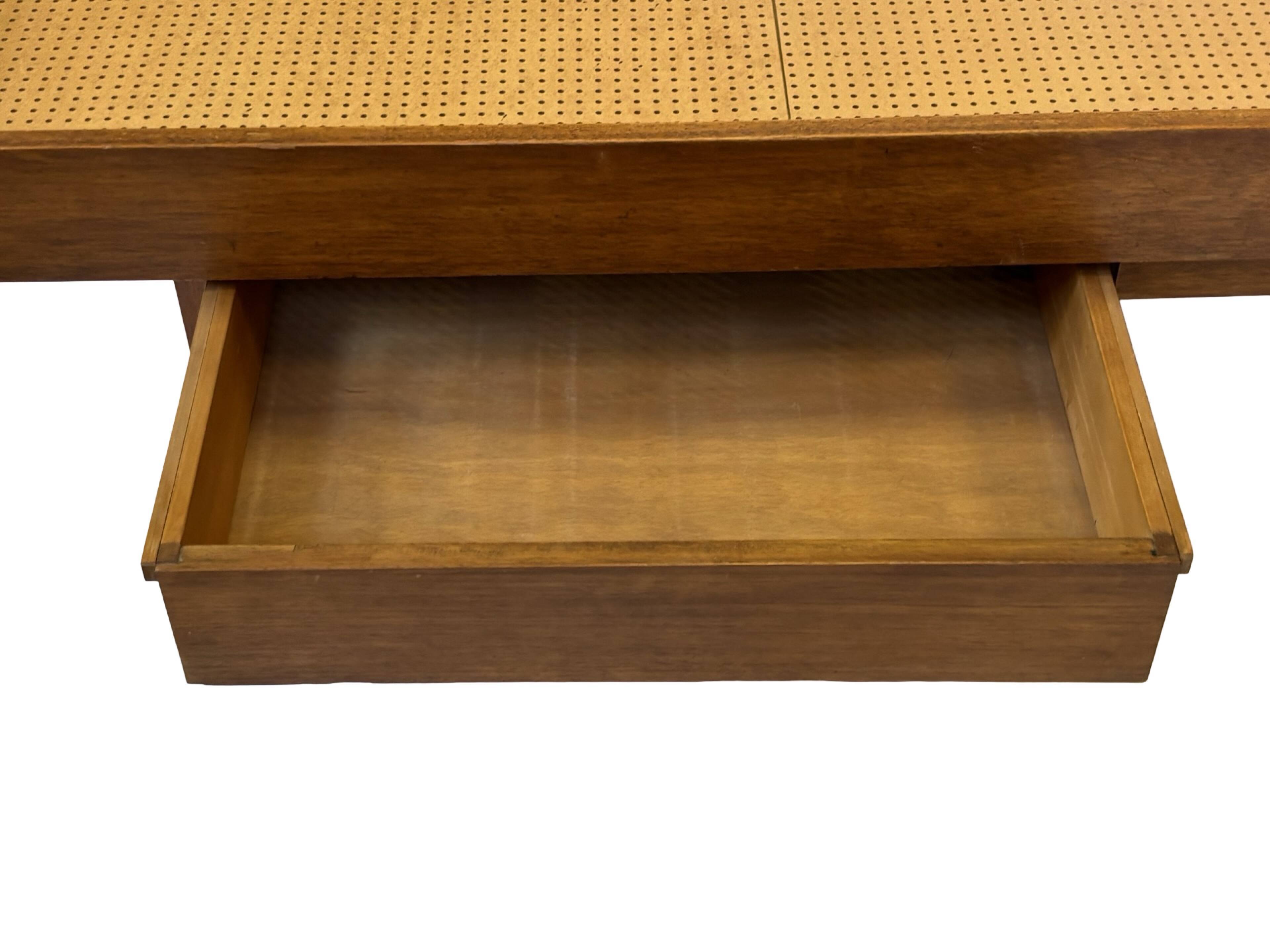 Vintage daybed with drawers 1960s in teak minimalist design