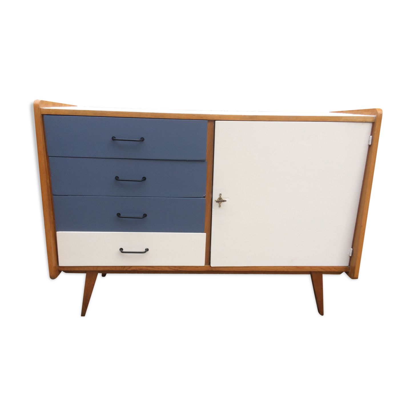 Buffet vintage pieds compas