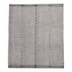 9x10 Checkered Brown White Moroccan Rug, 268x298Cm