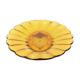 Val Saint Lambert Fruit bowl Amber Luxval Art Deco 1935