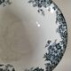 Antique salad bowl from Moulin des Loups, blue Marie-Louise pattern