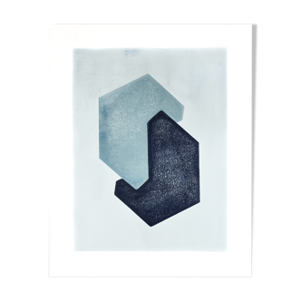 Painting on paper • illustration M460 • signed Eawy