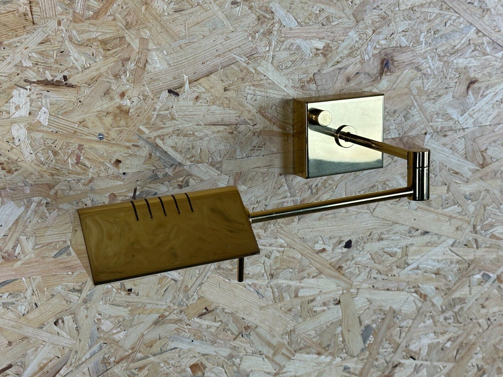 60s 70s wall lamp articulated lamp brass Relco Made in Italy Design