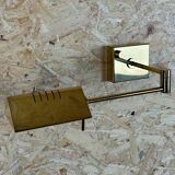 60s 70s wall lamp articulated lamp brass Relco Made in Italy Design