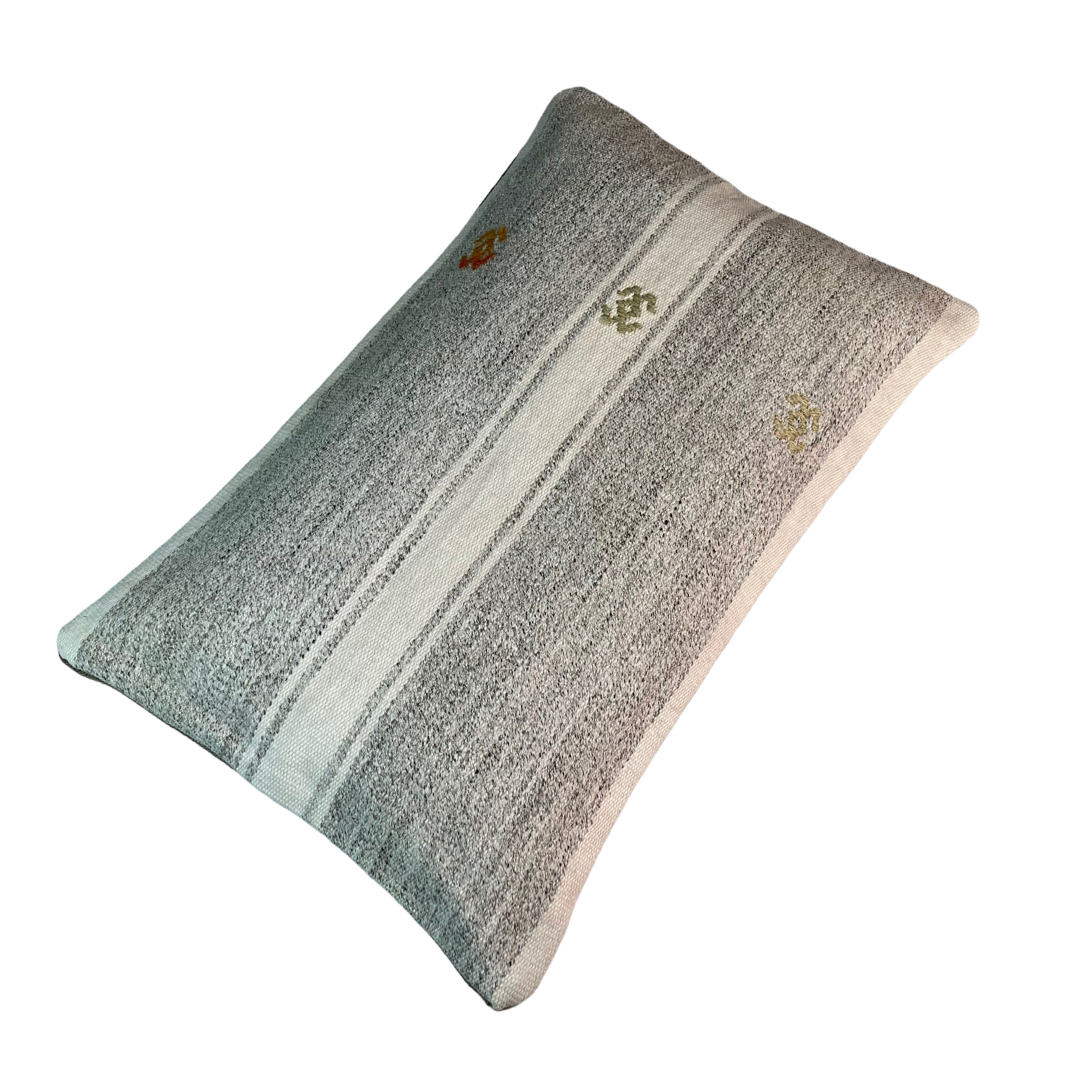 Vintage turkish handmade cushion cover , 30 x 50 cm