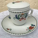 Mug porcelain tea from Paris