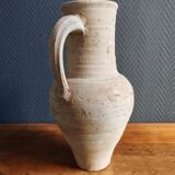 Pichet Ancien en Terre Cuite Non Émaillée | Vase Rustique