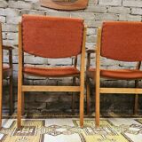 Set of 4 vintage Casala armchairs from 1970