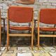Set de 4 fauteuils casala 1970 vintage