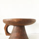 Brutalist cup in solid wood