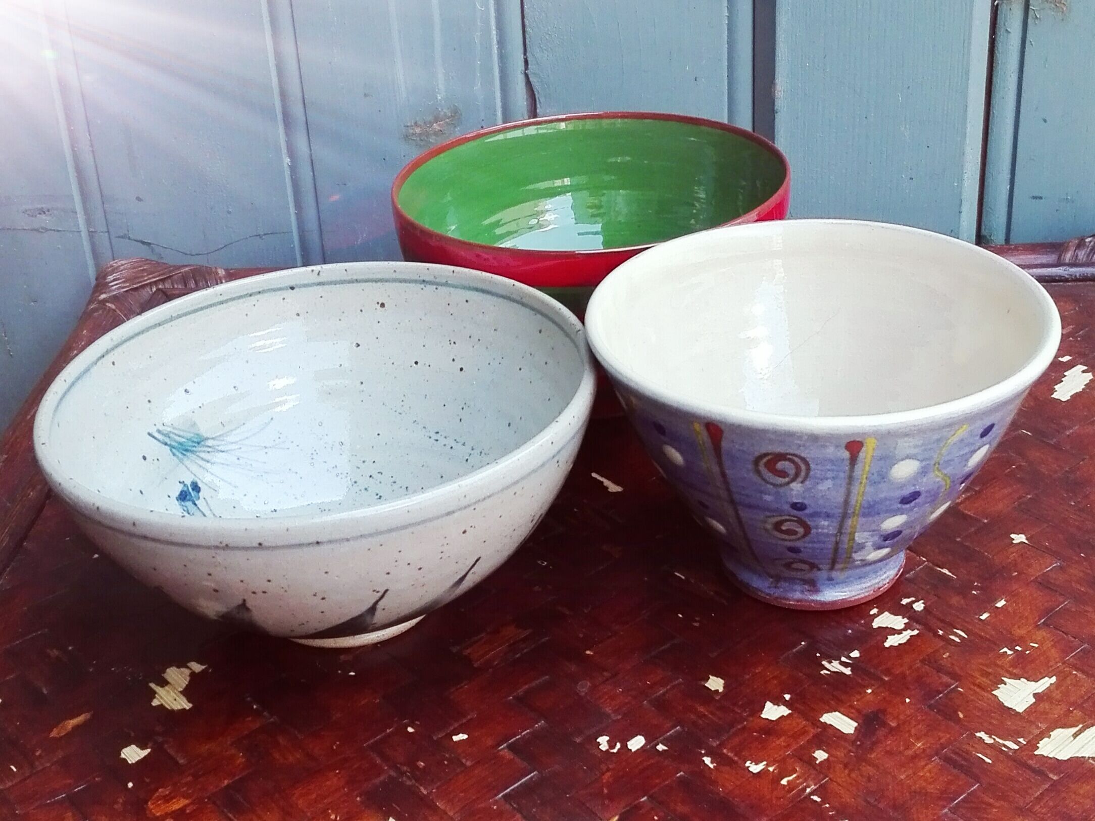 Set of 3 bowls - Terra cotta - color