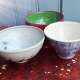 Set of 3 bowls - Terra cotta - color