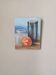 Contemporary acrylic painting on canvas still life countryside decoration