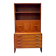 Commode bibliothèque bar scandinave en teck vintage années 60