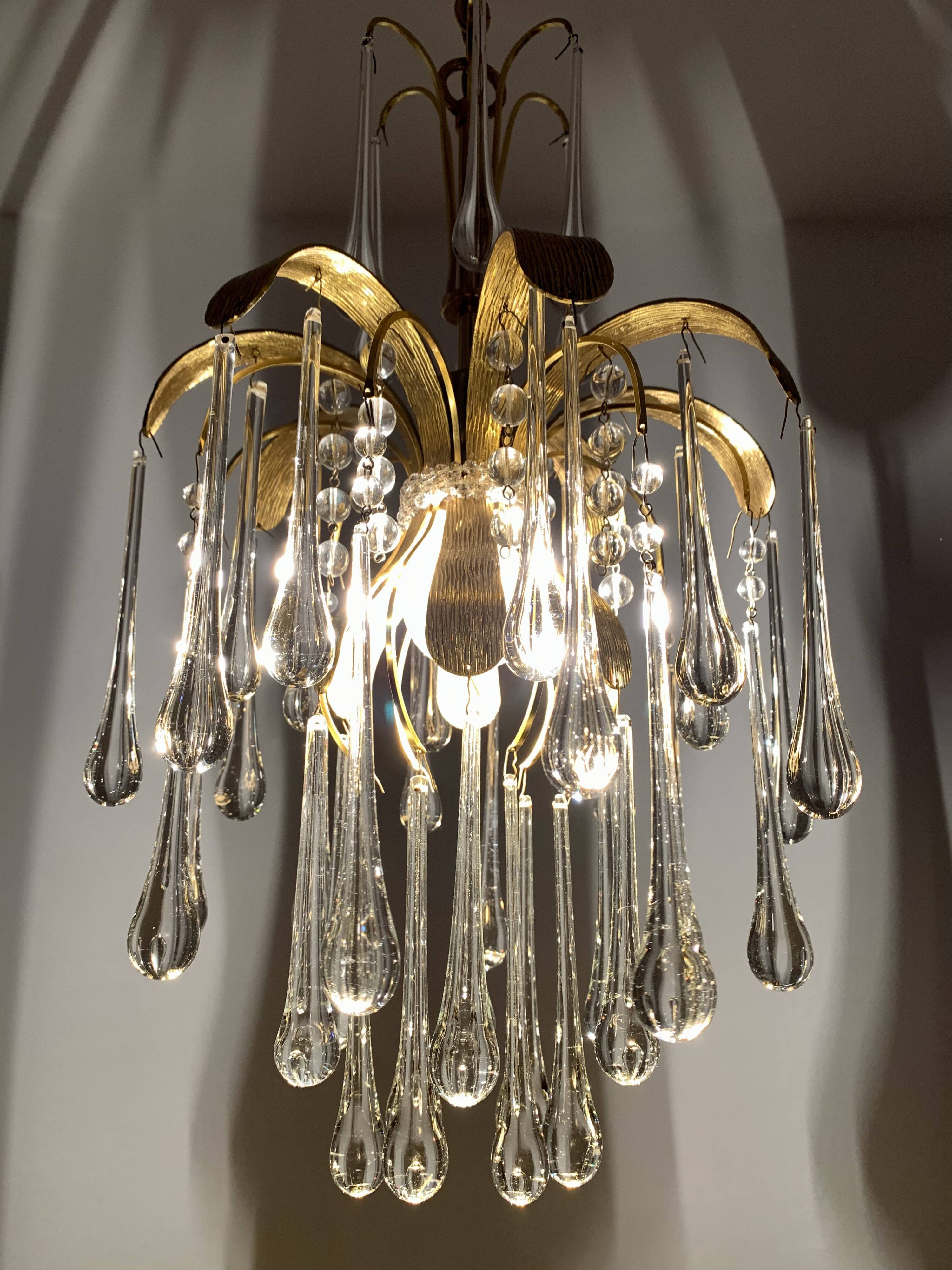 Lustre en cristal de Palwa