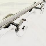 Art deco mirror coat rack
