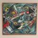 Original Swedish Oil On Canvas – “Composition” By Bengt Fredriksson