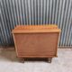 Scandinavian chest of drawers with compass feet