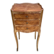 Meuble de chevet marqueté Louis XV