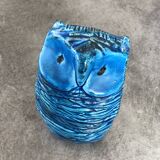 Ceramic OWL Rimini Blu by ALDO LONDI for BITOSSI, Italy
