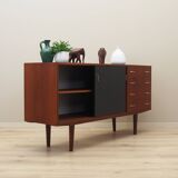 Commode en teck, design danois, années 1960, production : Danemark