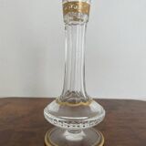 Saint Louis thistle gold vase
