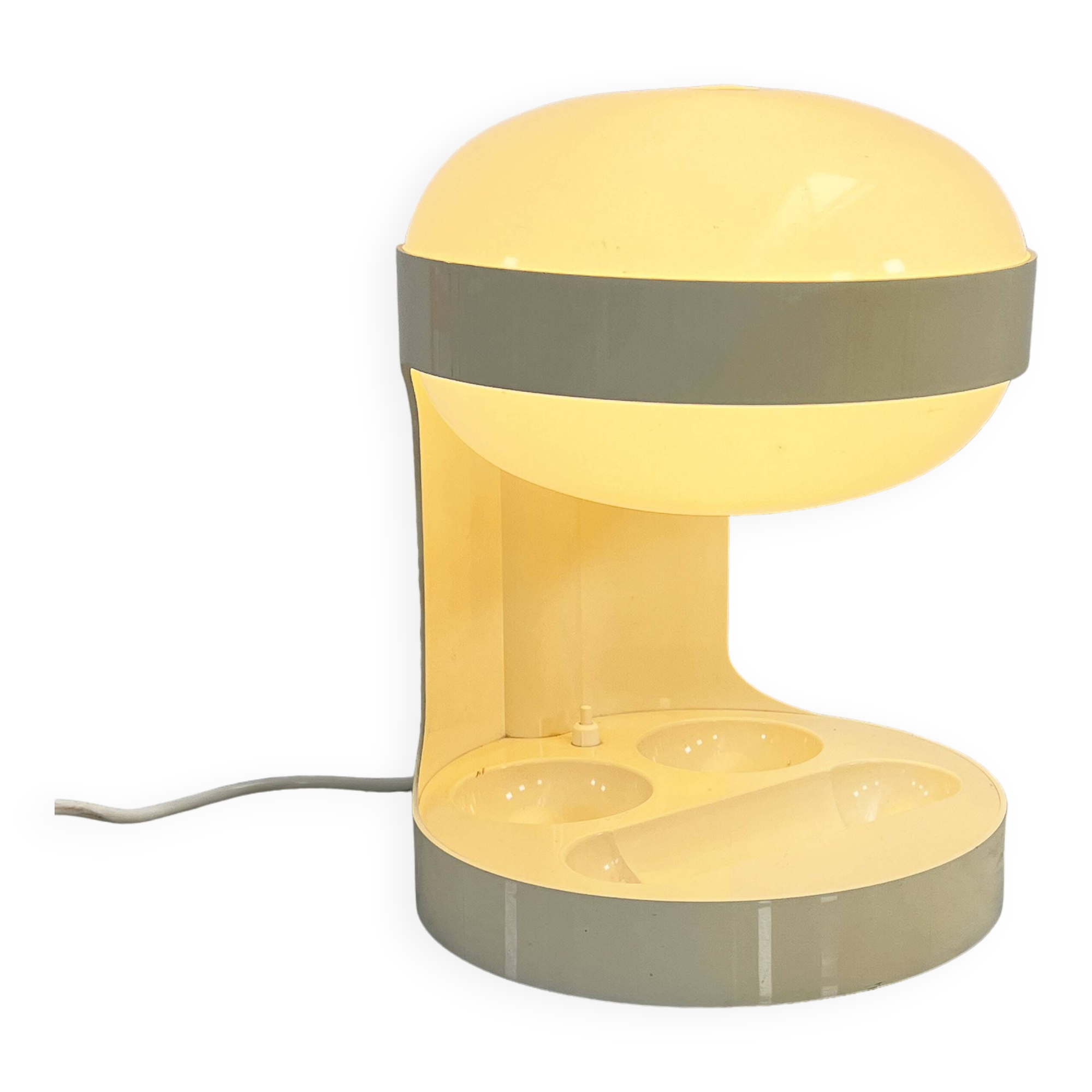 KD29 Beige table lamp by Joe Colombo for Kartell, 1970s